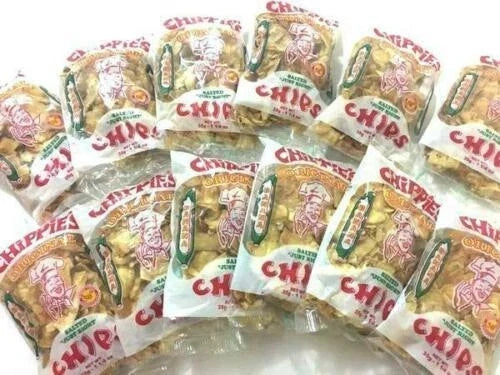 Chippies Banana Chips 35oz- Pack of 12- Authentic Jamaican Snack import $$ paid
