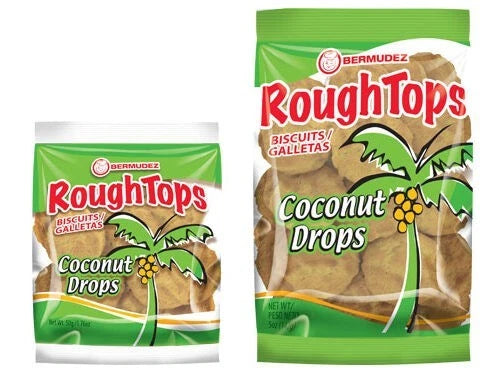 Bermudez Rough Tops Biscuits 140g Trinidad Caribbean Snack 12 Pack - Oven Fresh Mixed