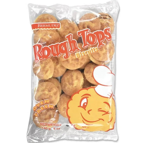 Bermudez Rough Tops Biscuits 140g Trinidad Caribbean Snack 12 Pack - Oven Fresh Mixed